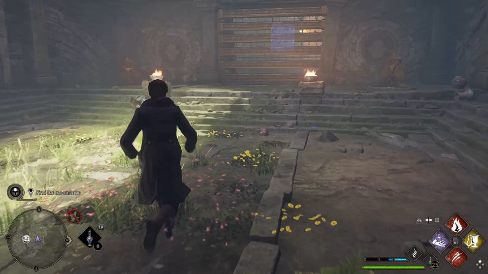 Hogwarts Legacy Moonstone Garden Stone Bars.