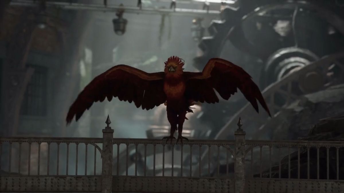 Phoenix in Hogwarts Legacy