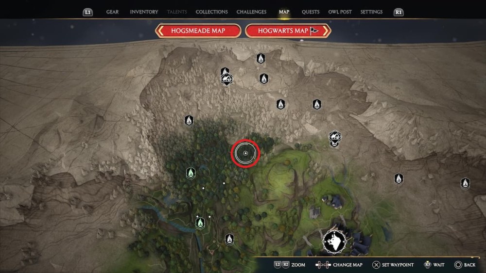 Dogweed & Deathcap Location in Hogwarts Legacy