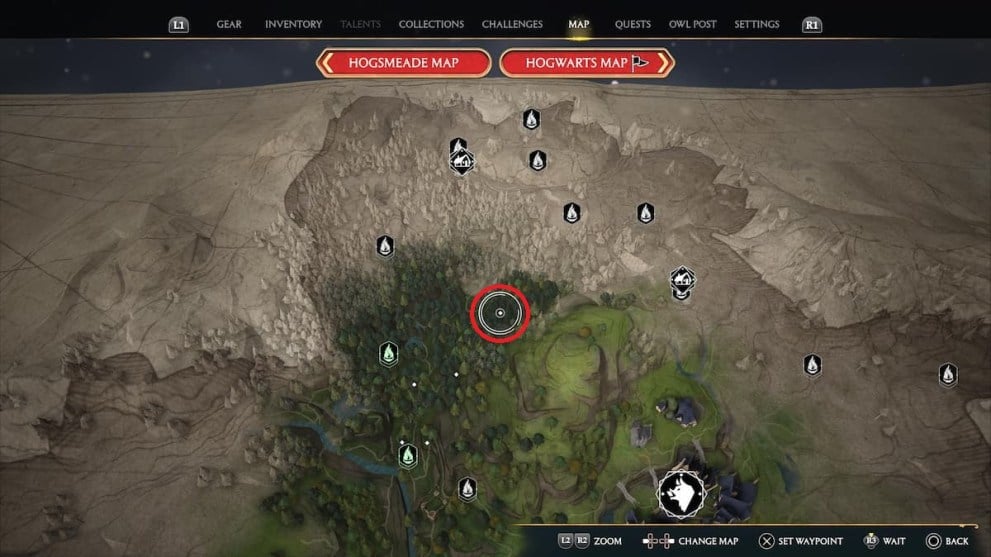 Dogweed & Deathcap Location in Hogwarts Legacy