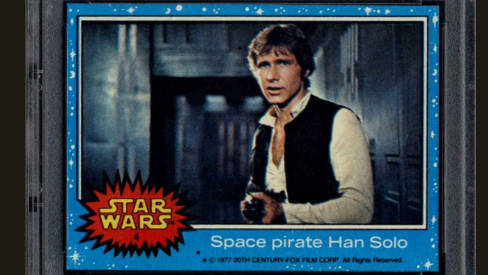 PSA 1977 Topps Han Solo