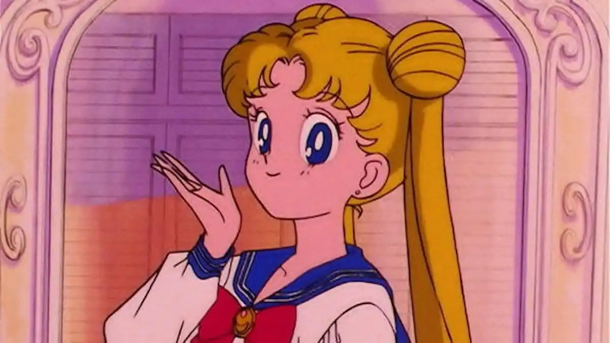 side smile in Sailor Moon