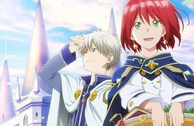Shirayuki and Zen in Snow White with the Red Hair