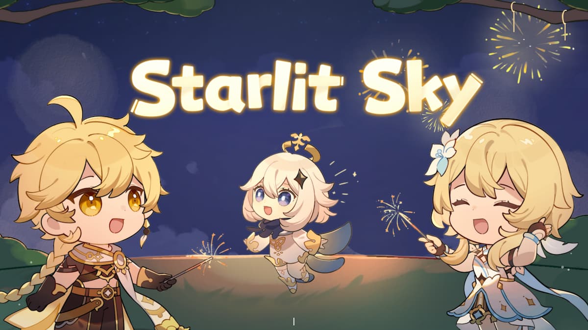 Starlit Sky Genshin Impact