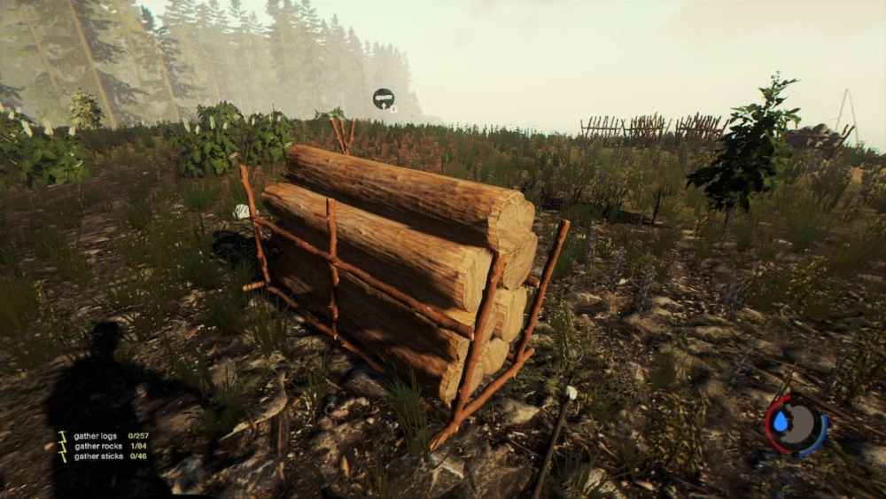 The Forest Log Storage Mod