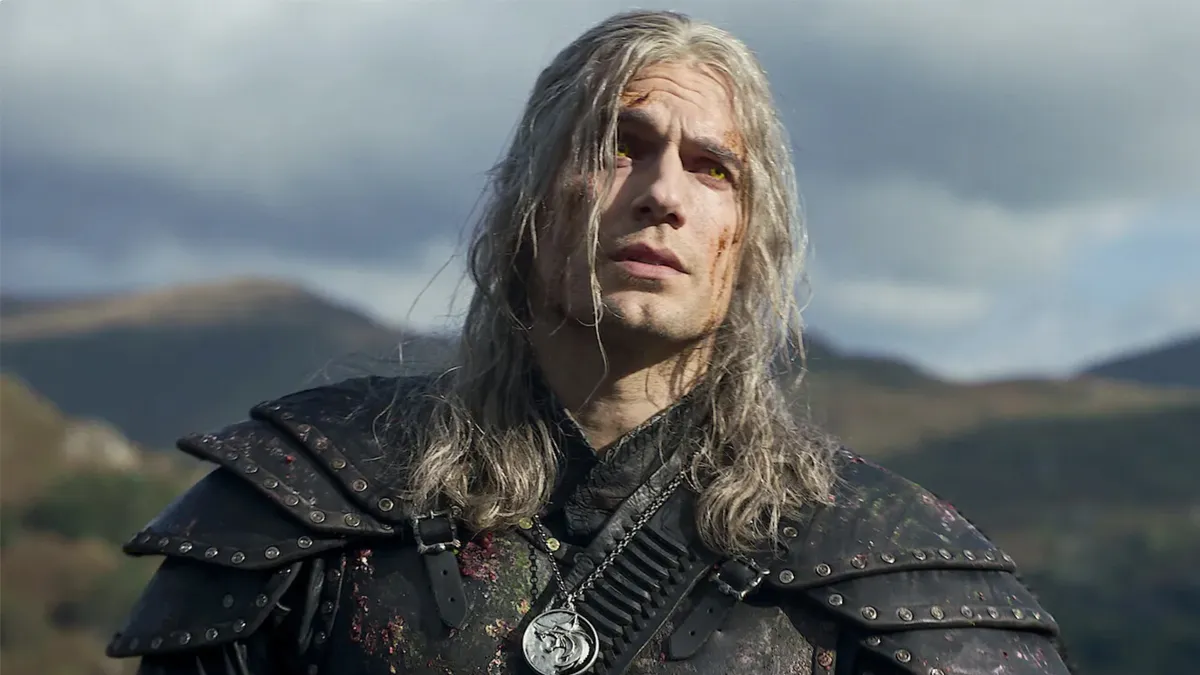 Henry Cavill as Geralt of Rivia in The Witcher.