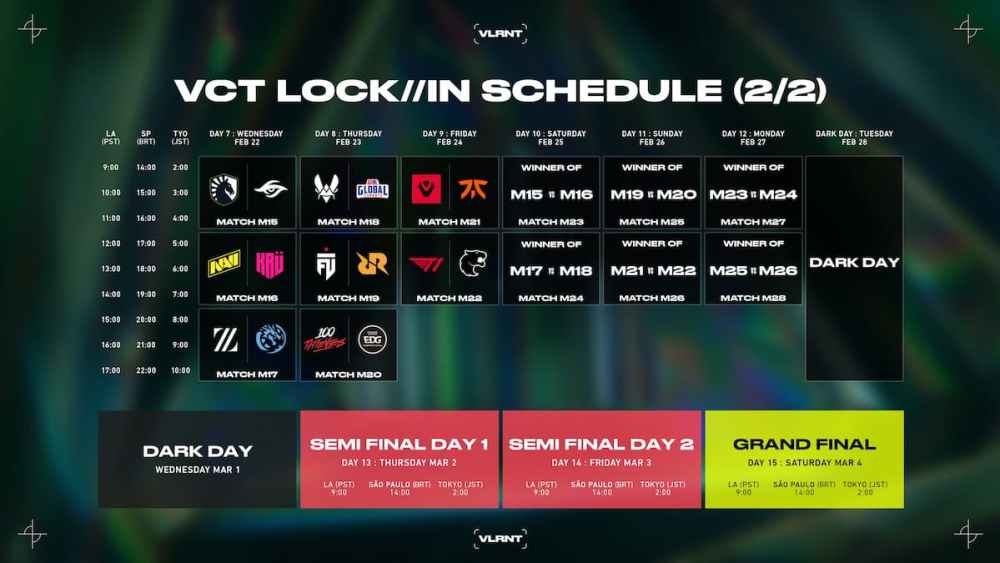 LOCK//In Viewers Guide; All Teams, Groups, Matches, & How to Watch