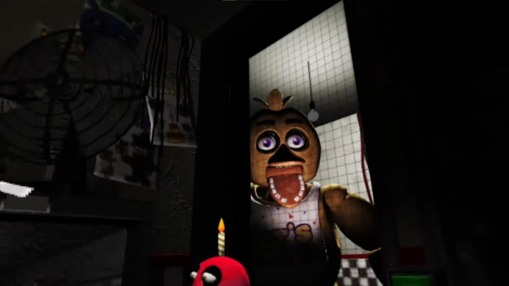 all fnaf help wanted characters: chica the chicken