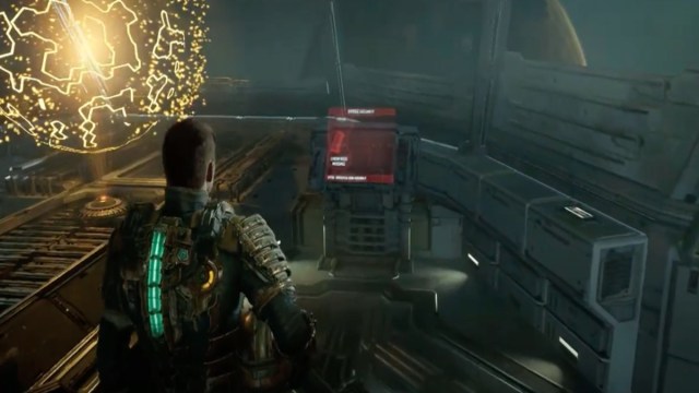 Dead Space Remake You Are Not Authorized Mission Start
