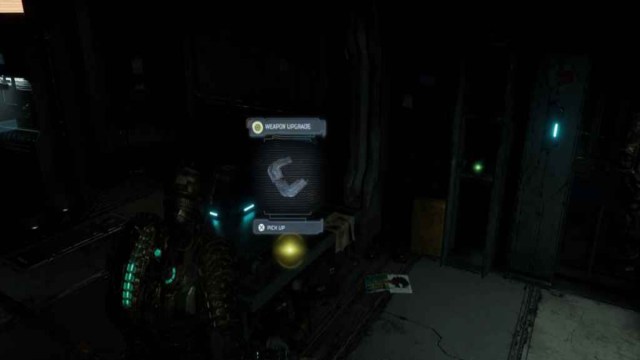 Dead Space Remake plasma cutter upgrade location in chapter 8.