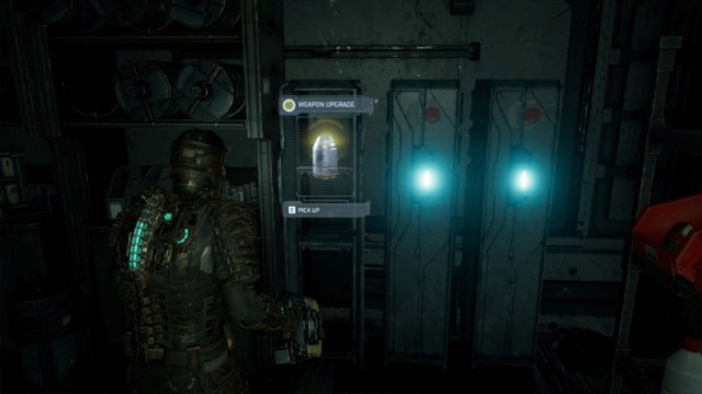Dead Space Remake pulse rifle upgrade location in chapter 10.