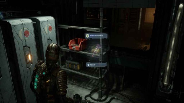 Dead Space Remake pulse rifle upgrade location.