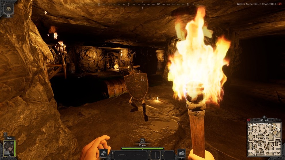 Defeat skeleton champions to get golden keys in dark and darker