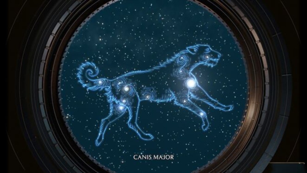 Hogwarts Legacy canis major constellation complete.