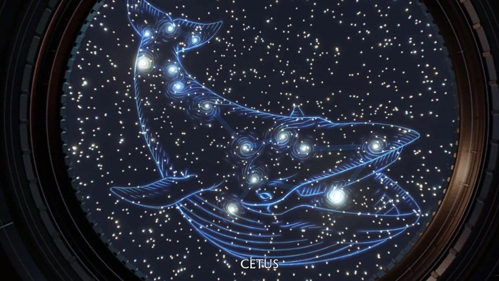 Hogwarts Legacy Cetus constellation complete.