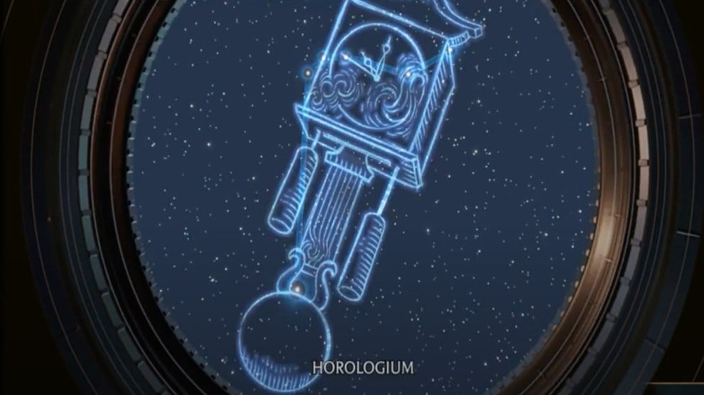 Hogwarts Legacy horologium constellation complete. 