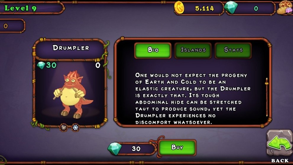 how to breed drumpler for an epic maw in my singing monsters