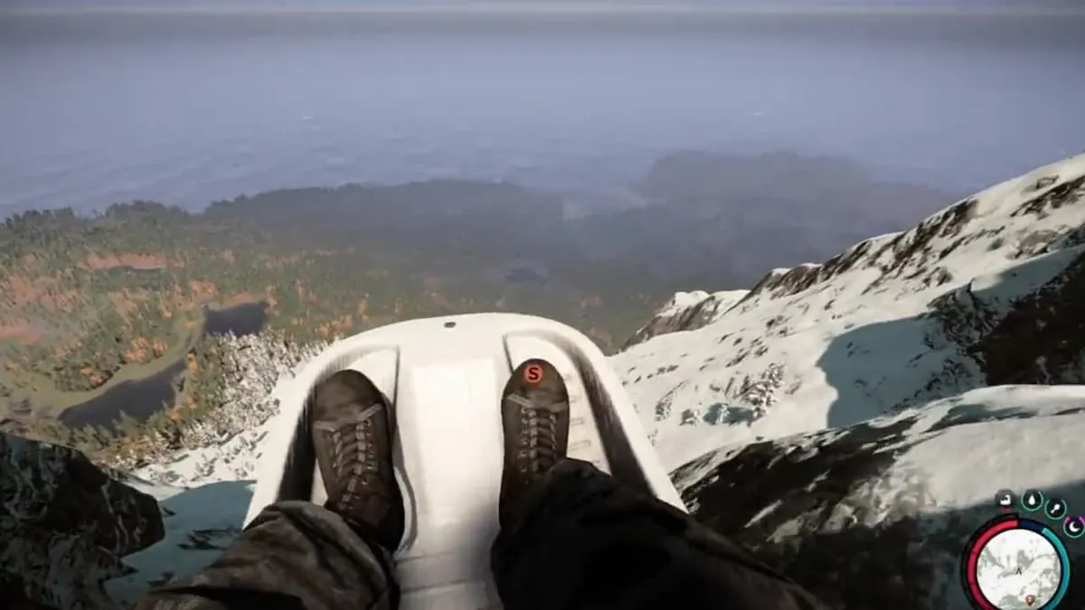 Using the Sled in Sons of the Forest