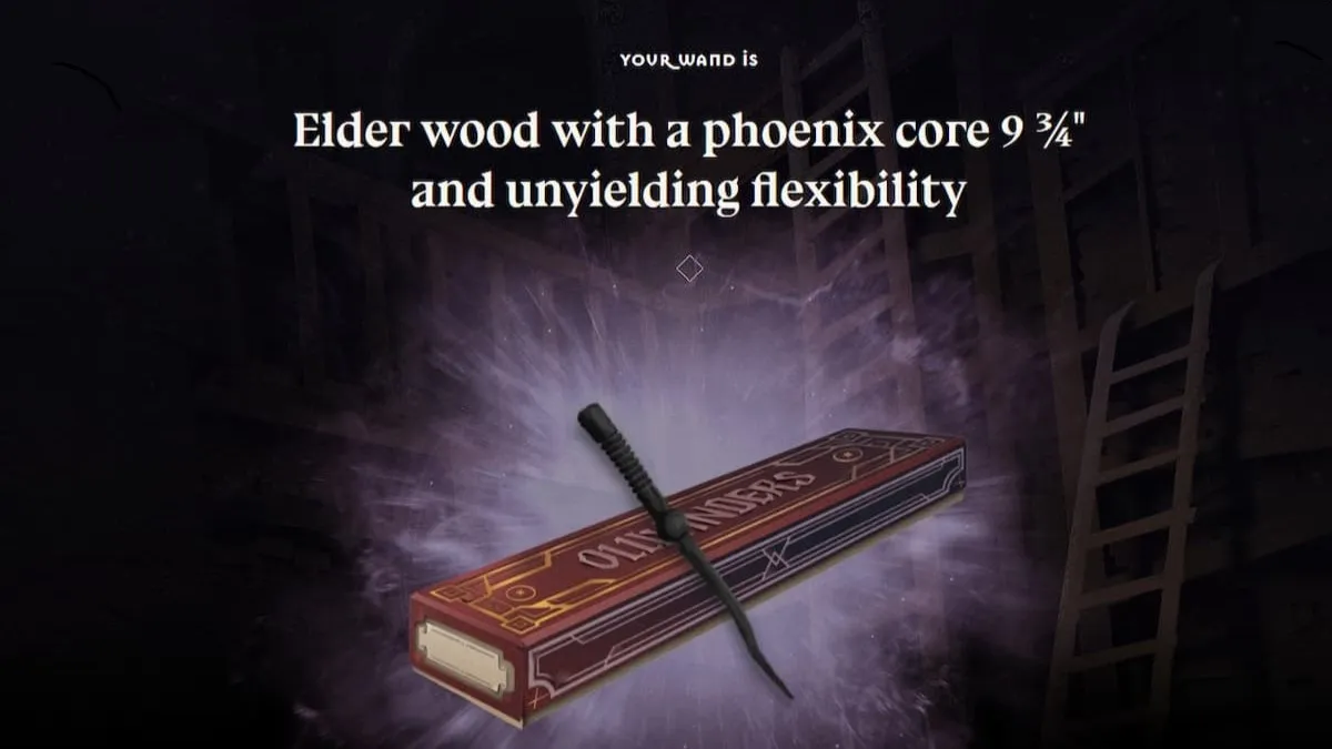 Elder Wood Wand