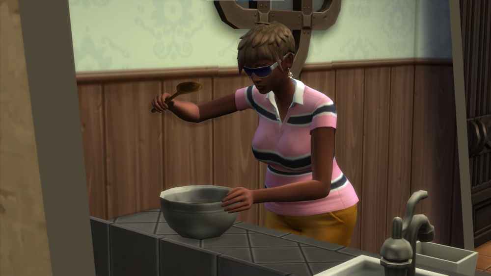 Sims can create yummy baked goods with the Baking skill.