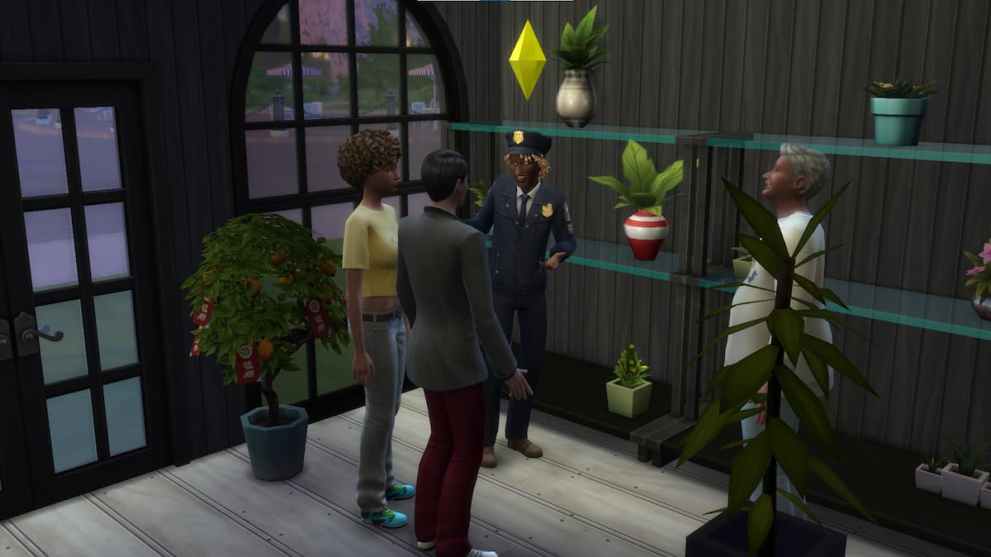 Entrepreneurial Sims can open a retail store at Magnolia Promenade to sell handcrafted goods and pre-made items.