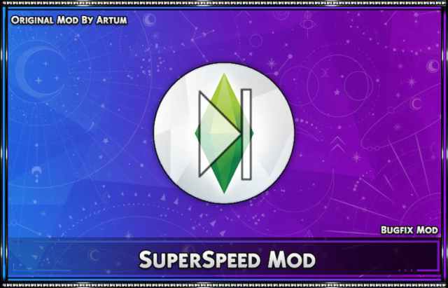 sims 4 super speed boost mod