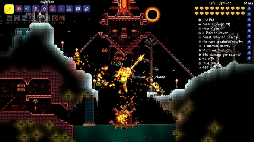 What is a solar eclipse in Terraria?