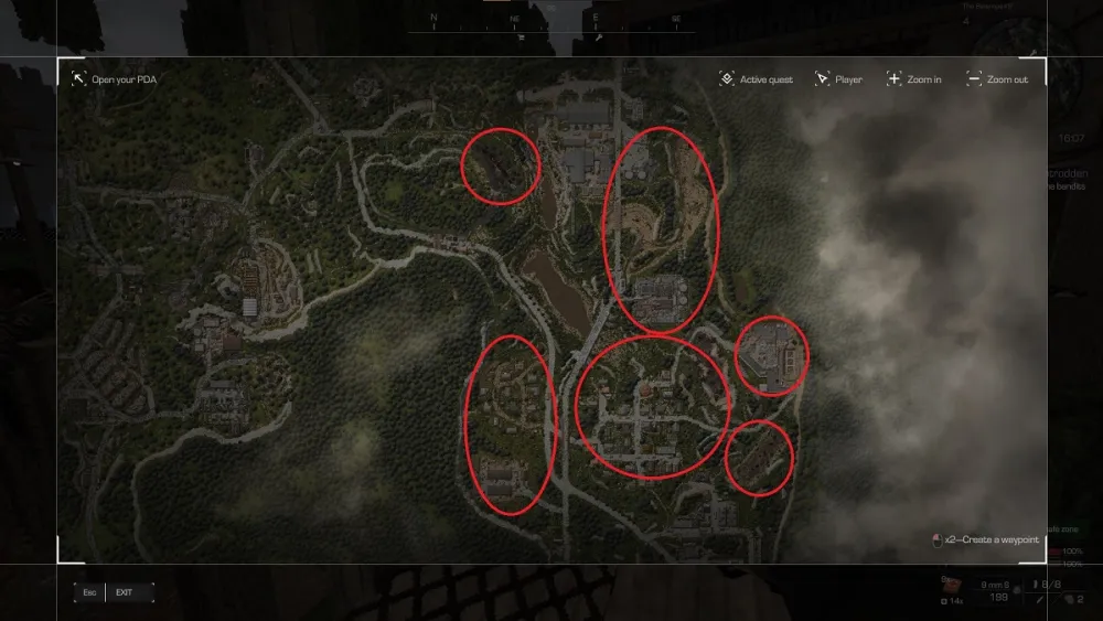 all locations for aluminum cable in stalcraft as a stalker