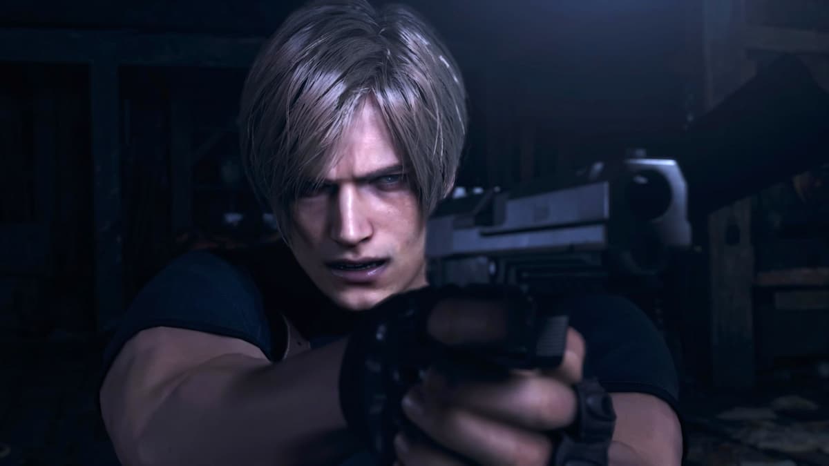 Leon in Resident Evil 4 Remake