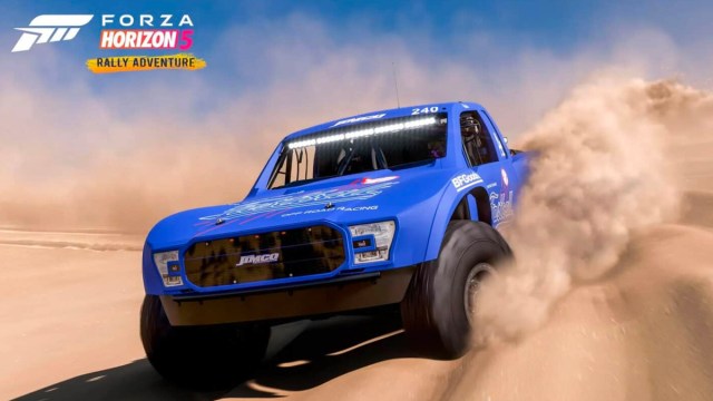 2019 Jimco #240 Fastball Racing Spec Trophy Truck in Forza Horizon 5 Rally Adventure expansion