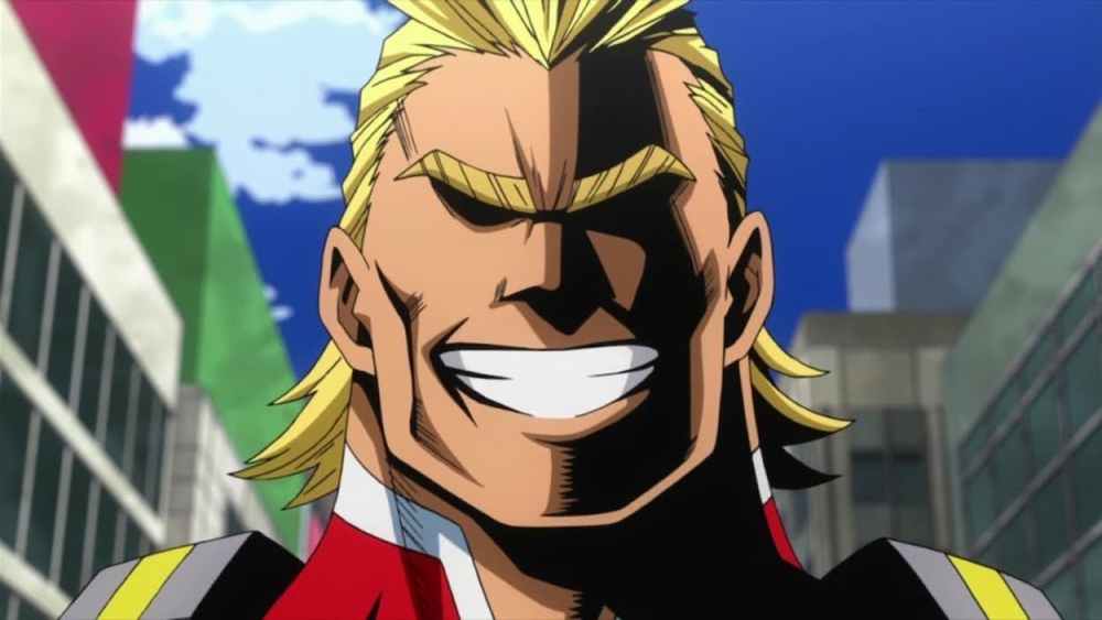 All Might smile One for All user