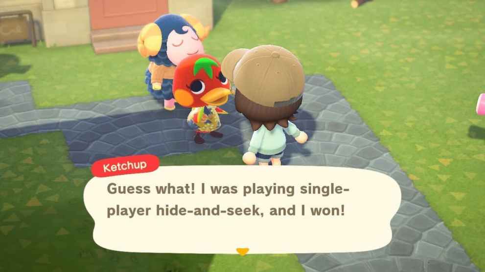 Ketchup side story in Animal Crossin