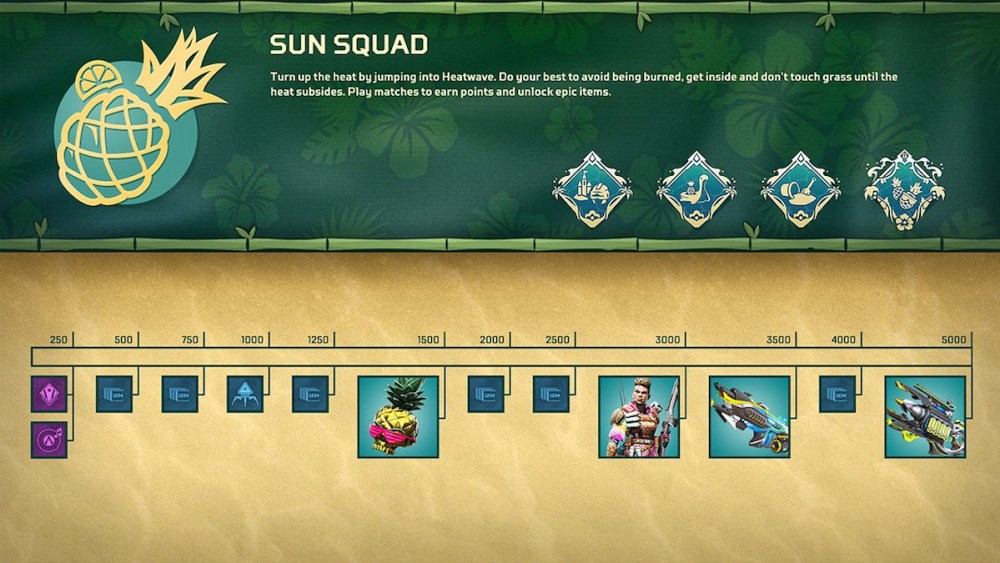 Sun Squad Reward Tracker
