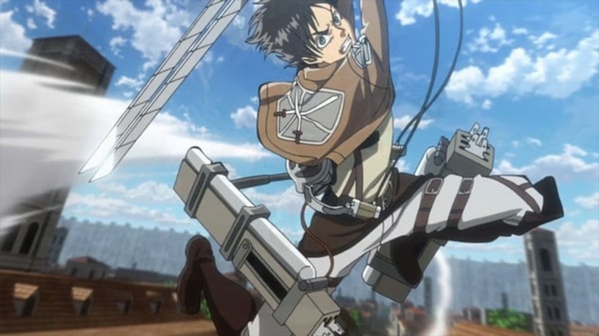 Eren Yeager in Fortnite and Attack on Titan crossover