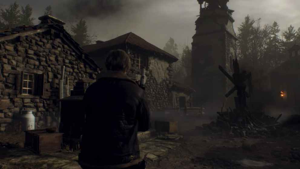 Can you return to the village in Resident Evil 4 remake?