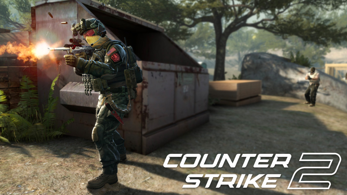 Counter Strike 2 logo on CS:GO image