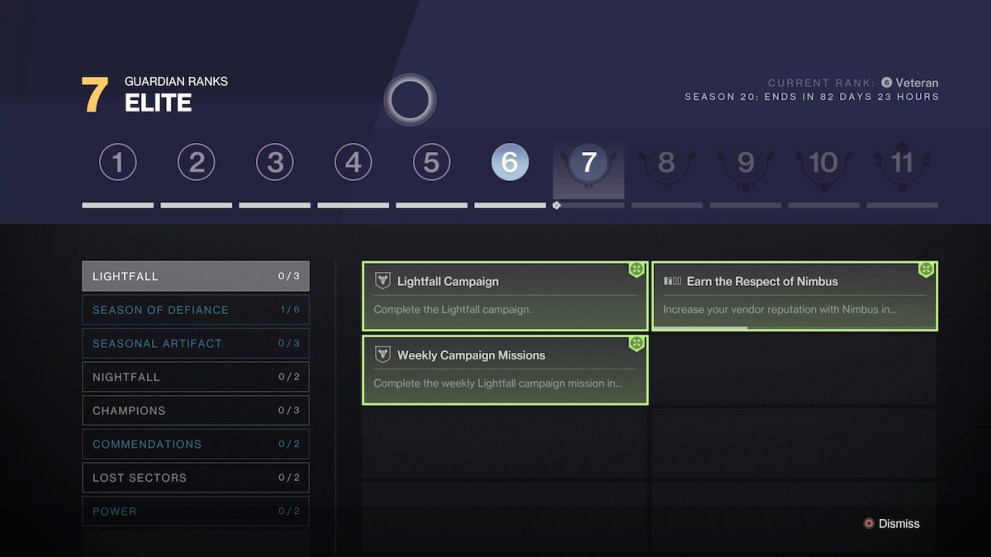 Destiny 2 Guardian Ranks Explained: What They Are & How to Increase ...