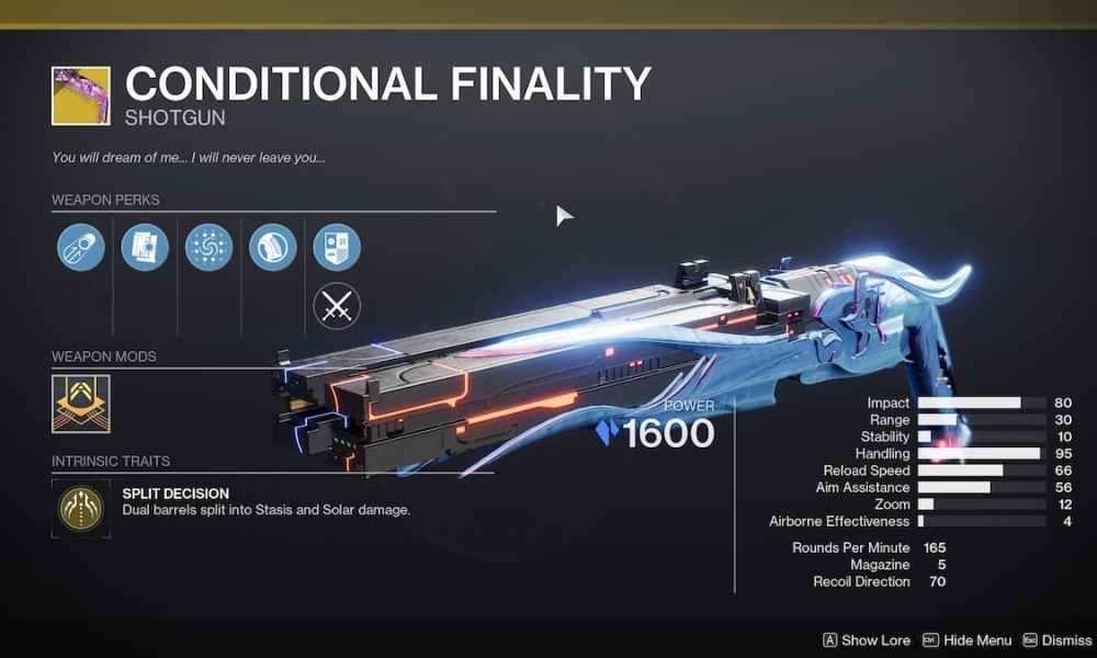 How to Get Conditional Finality in Destiny 2 Lightfall
