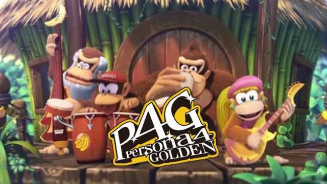 Donkey Kong music for Persona 4 Golden mod