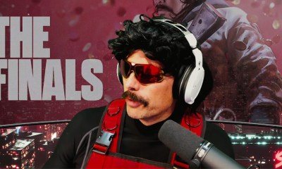 Screengrab of Dr Disrespect on YouTube livestream