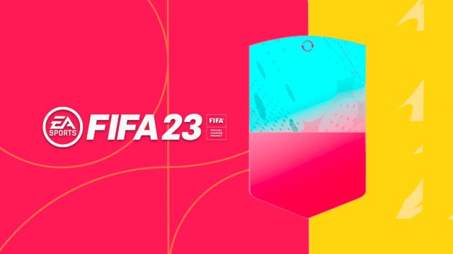 FIFA 23 FUT Birthday Swaps Token on background