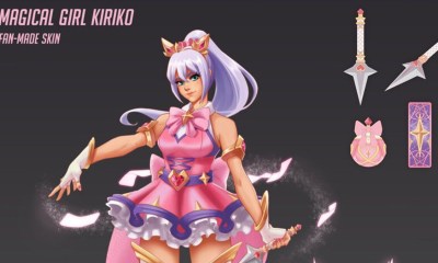 Fan-made Kiriko skin by Rene Reza