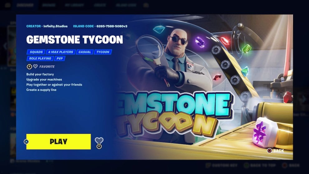 Gemstone Tycoon Map