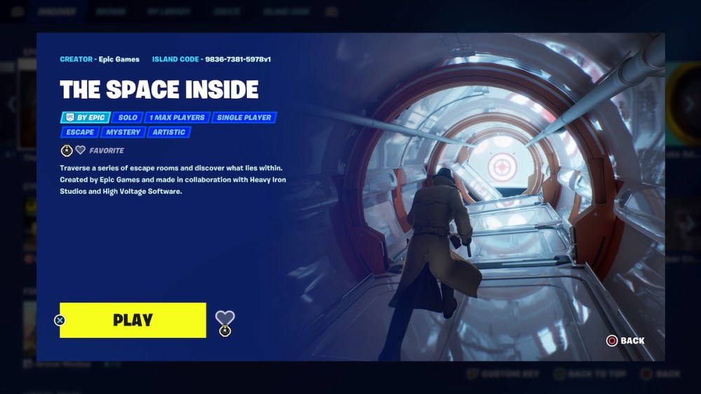 The Space Inside Map