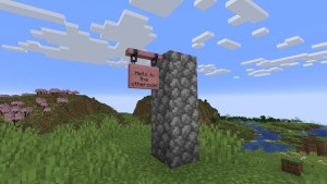 Minecraft's New Sign Designs