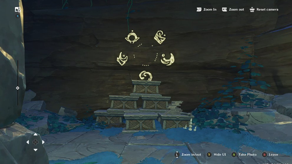 Genshin Impact Lotus Eater Altar Pattern Symbol.