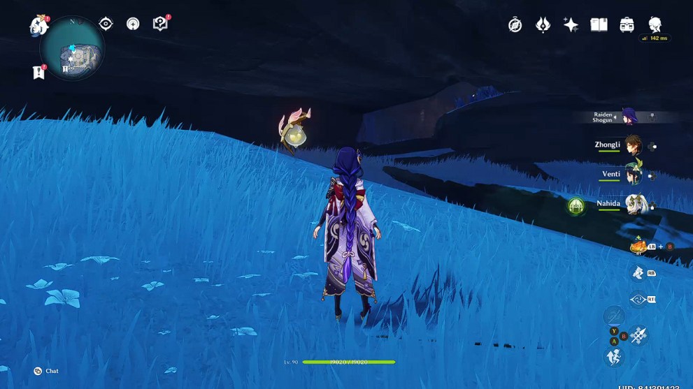 Genshin Lotus Eater Cave's Entrance.