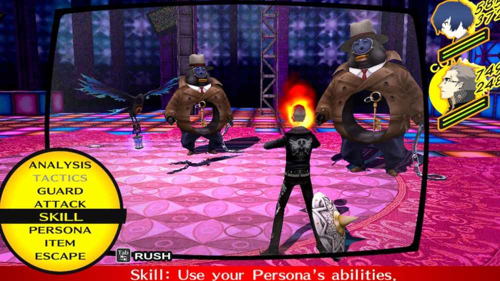 Kanji Ghost Rider outfit mod for Persona 4 Golden