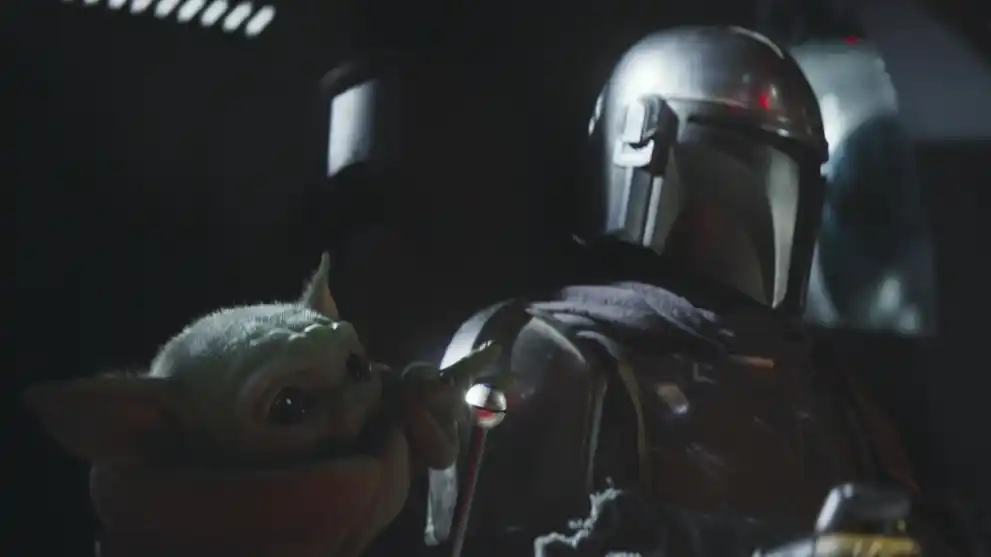 Grogu in The Mandalorian