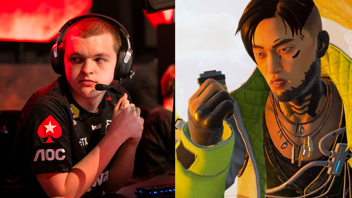 HisWattson next to Crypto from Apex Legends
